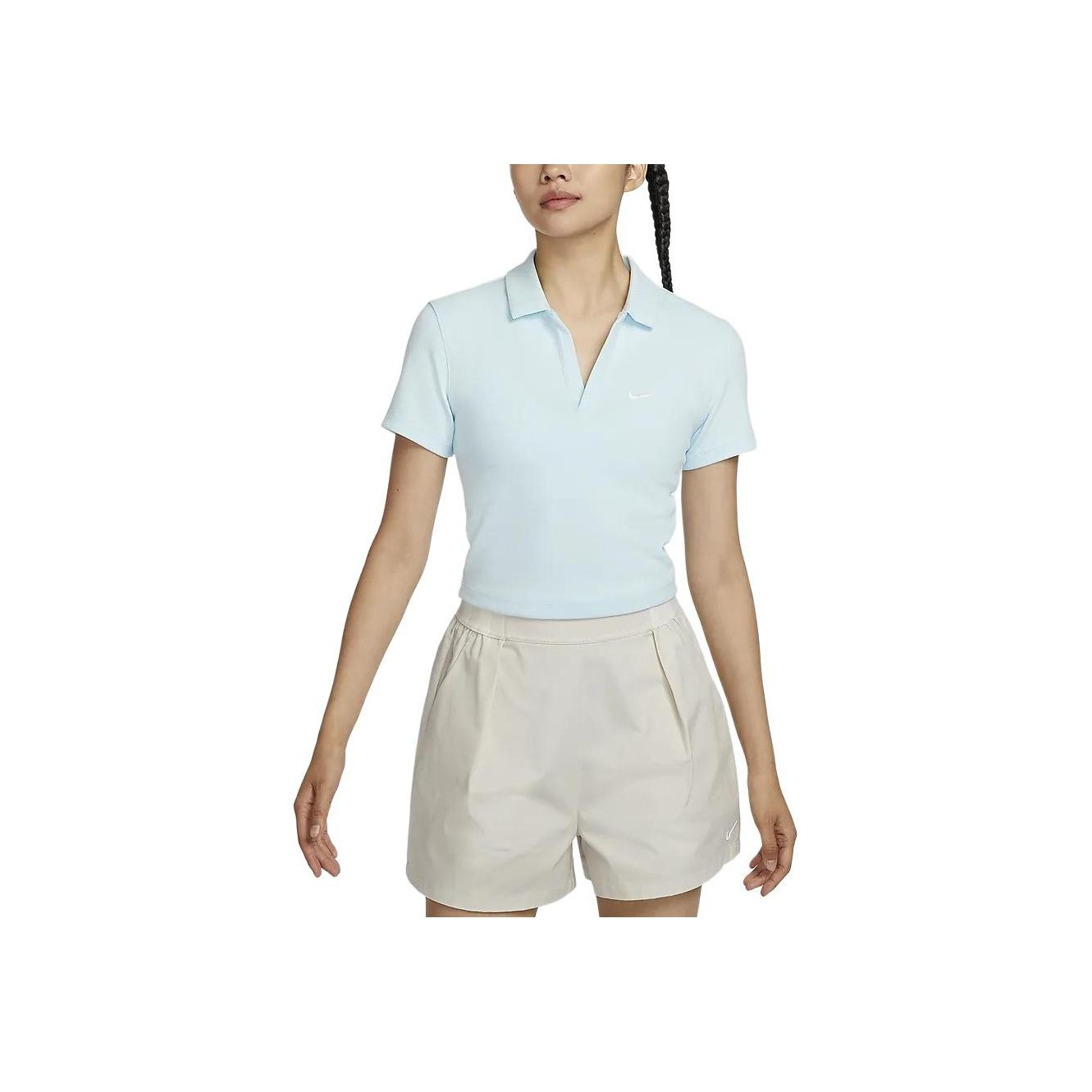 New Nike Sportswear Essentials Series Polo Shirt Women s Glacier Blue/Sail White DV7885-474 L
New Nike Sportswear Essentials Series Polo Shirt Women s Glacier Blue/Sail White DV7885-474 L