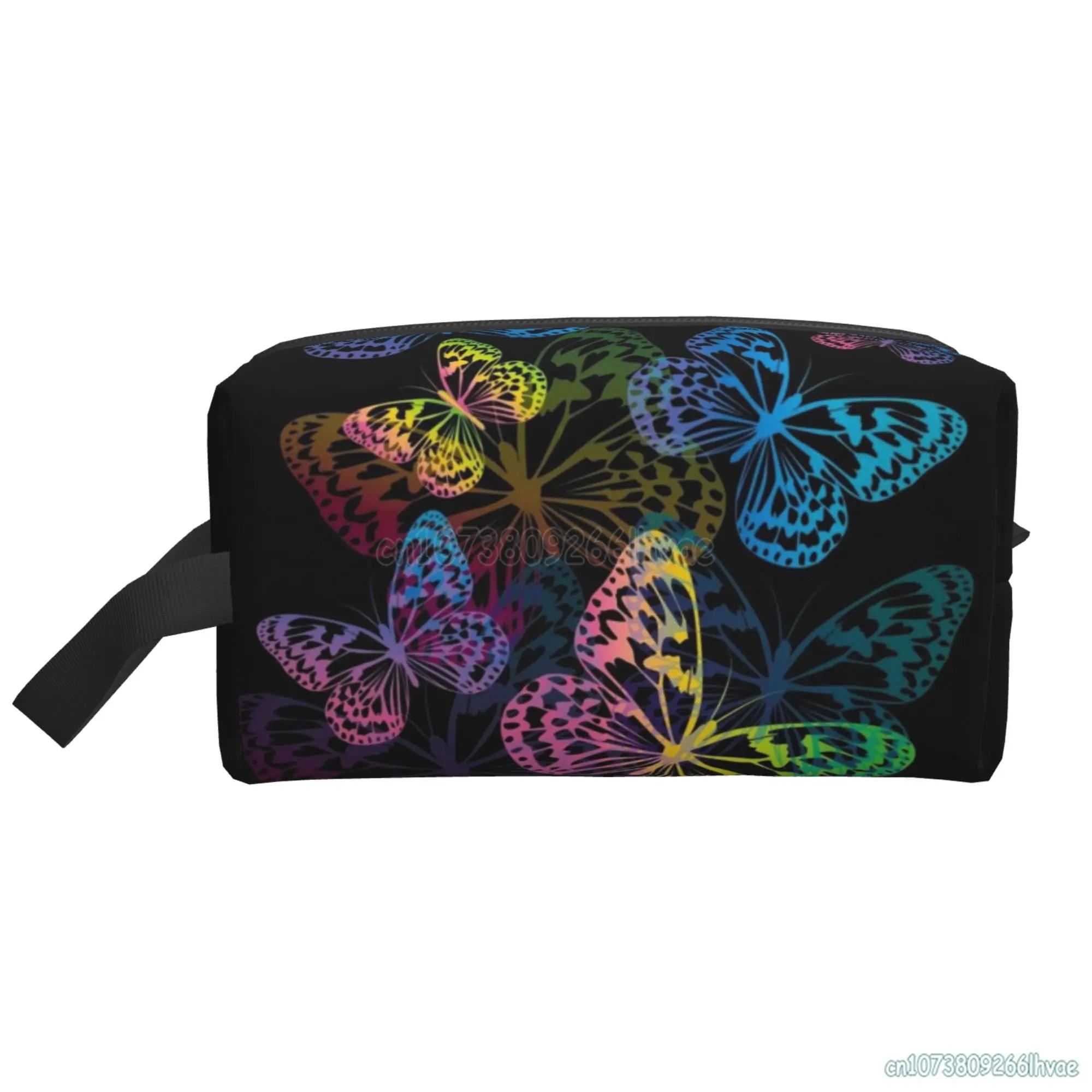 Косметичка-бабочка для женщин и девочек, модные повседневные косметички, большая вместительная дорожная сумка для хранения, водонепроницаемая косметичка 25.5x16x12.5CM чёрный
Косметичка-бабочка для женщин и девочек, модные повседневные косметички, большая вместительная дорожная сумка для хранения, водонепроницаемая косметичка 25.5x16x12.5CM чёрный
