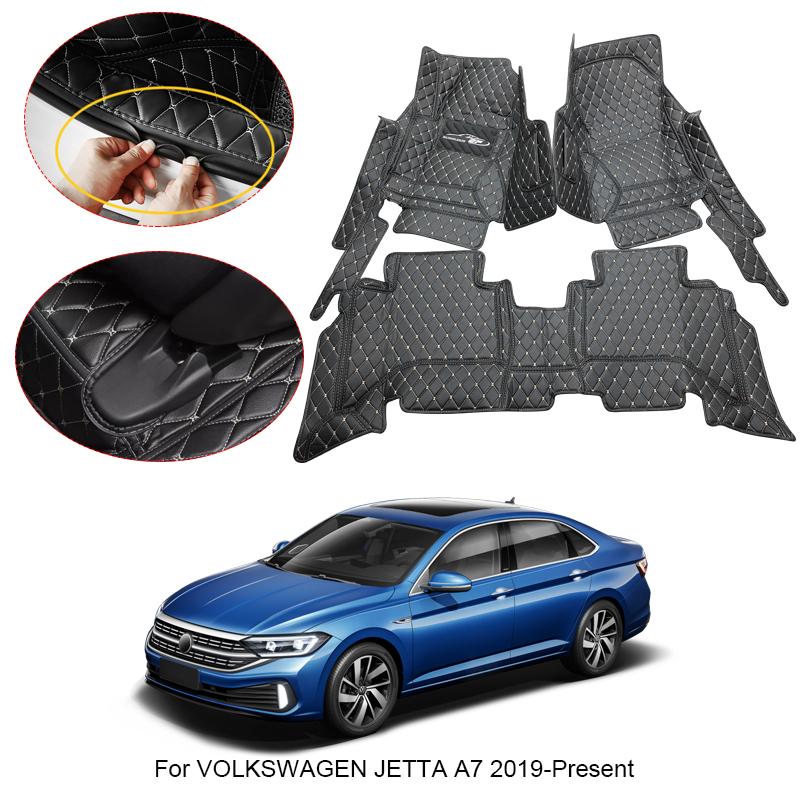 3D полный объемный автомобильный напольный коврик для Volkswagen JETTA A7 2019-2025, подкладки для ног, водонепроницаемый коврик из искусственной кожи, аксессуары
3D полный объемный автомобильный напольный коврик для Volkswagen JETTA A7 2019-2025, подкладки для ног, водонепроницаемый коврик из искусственной кожи, аксессуары