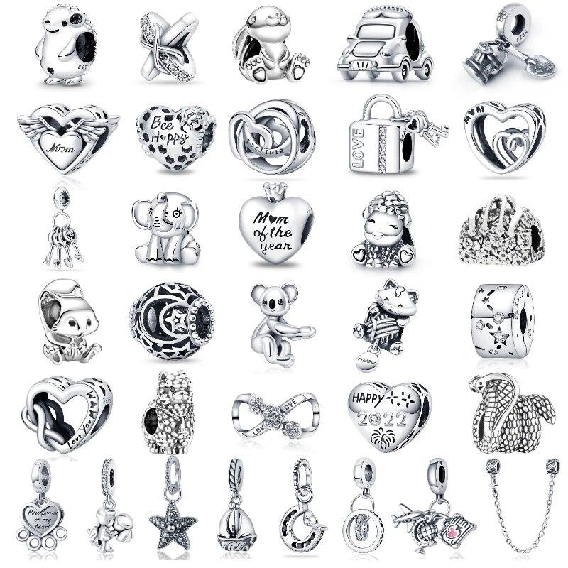 Original Charms 100 %925 Sterling Silver Cute Hippo Elephant Beads Passport Fit Diy Make 
Original Charms 100 %925 Sterling Silver Cute Hippo Elephant Beads Passport Fit Diy Make