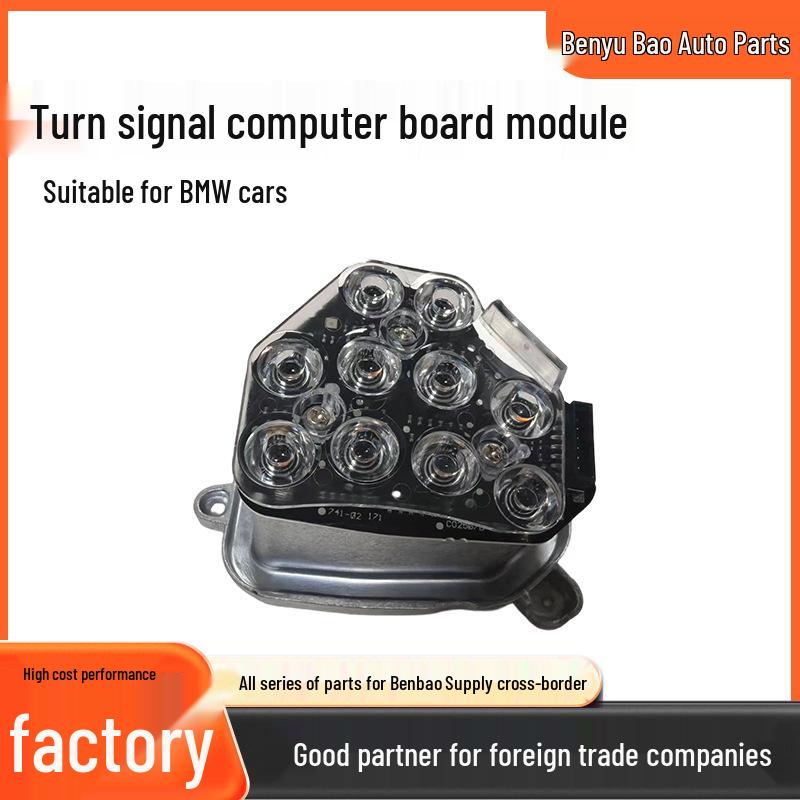 Front Turn Signal Module for BMW 5 Series F18/F10 2011-2013 Models (63117271901/63117271902) Right Turn Signal Module
Front Turn Signal Module for BMW 5 Series F18/F10 2011-2013 Models (63117271901/63117271902) Right Turn Signal Module