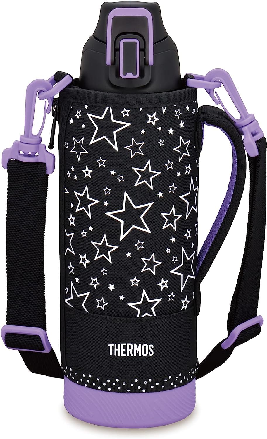 Thermos Water Bottle Vacuum Insulated Sports Bottle 1L Black Purple Cold Storage Only BKPL FHT-1002F
Thermos Water Bottle Vacuum Insulated Sports Bottle 1L Black Purple Cold Storage Only BKPL FHT-1002F