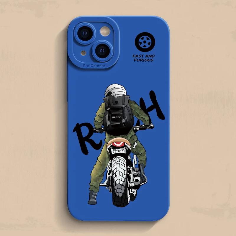 Stylish Men Biker Phone Case For iPhone 16 15 14 13 12 11 Pro Max Mini 7 8 15 16 PIus X XR XS Max Shockproof Soft Silicone Cover iPhone 16 Pro
Stylish Men Biker Phone Case For iPhone 16 15 14 13 12 11 Pro Max Mini 7 8 15 16 PIus X XR XS Max Shockproof Soft Silicone Cover iPhone 16 Pro