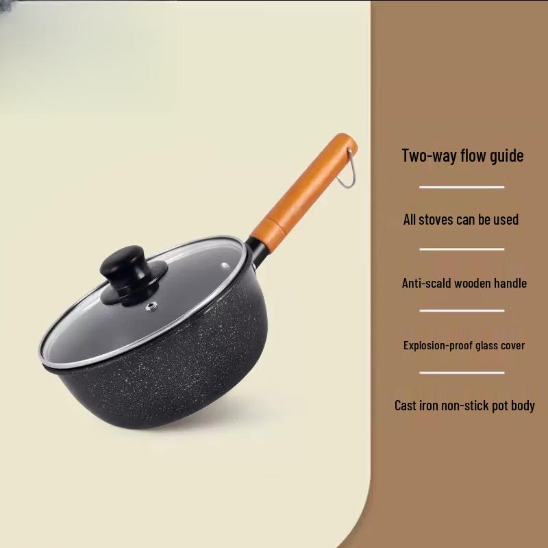 Zhi Shi Multi-functional Maifan Stone Non-stick Pot
Zhi Shi Multi-functional Maifan Stone Non-stick Pot