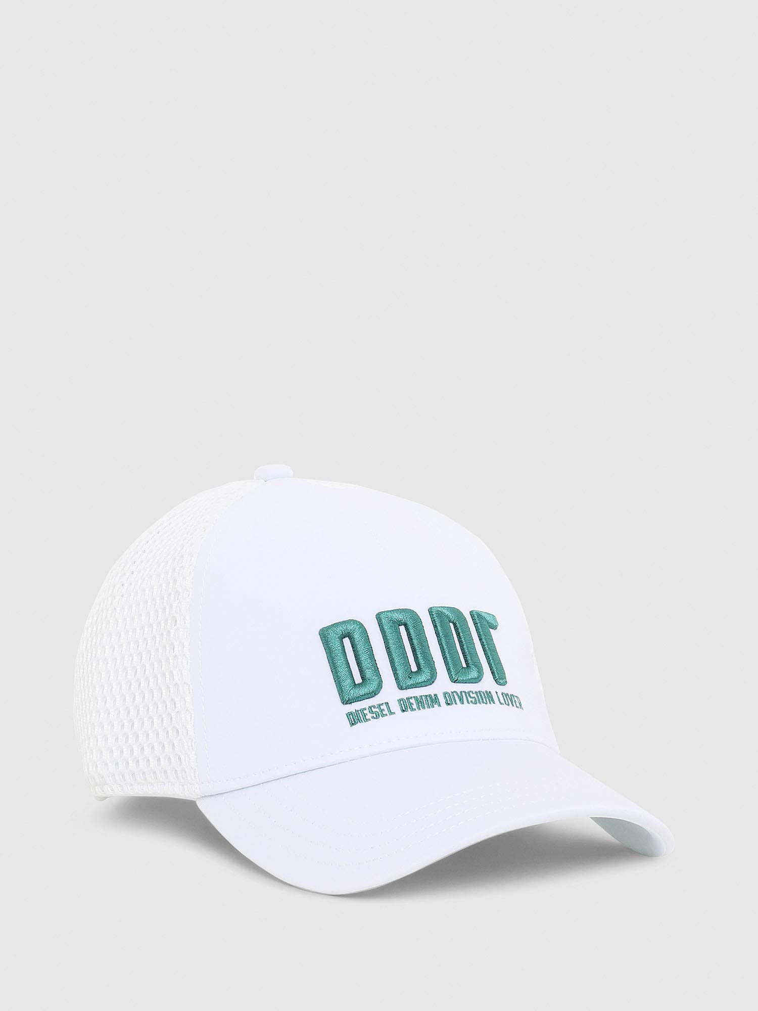 Diesel Men s Mesh Gimmick Cap 00SW2R0DAWI 01 White 100
Diesel Men s Mesh Gimmick Cap 00SW2R0DAWI 01 White 100