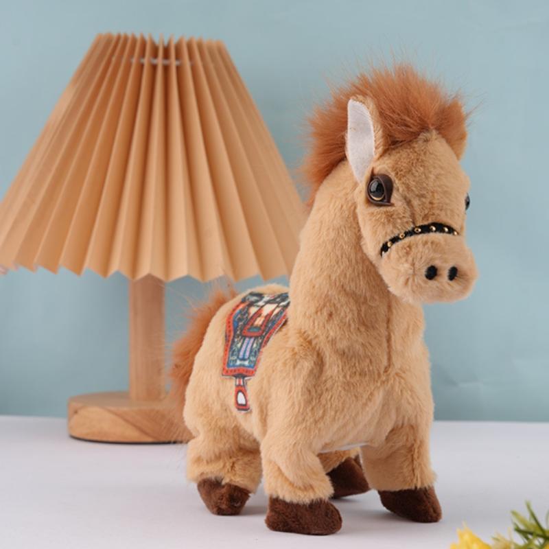 Electric Plush Animal Simulation Horse Will Call Will Go Doll Toys Classic Birthday Gift For Children
Electric Plush Animal Simulation Horse Will Call Will Go Doll Toys Classic Birthday Gift For Children