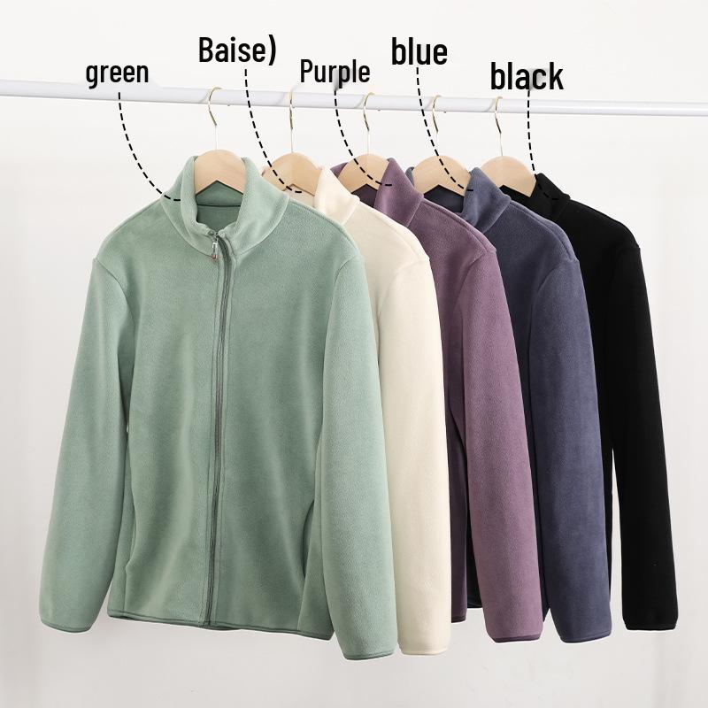 Unisex Double-Sided Polar Fleece Jacket: Thick, Plush, and Warm Winter Sweater for Men and Women M
Unisex Double-Sided Polar Fleece Jacket: Thick, Plush, and Warm Winter Sweater for Men and Women M