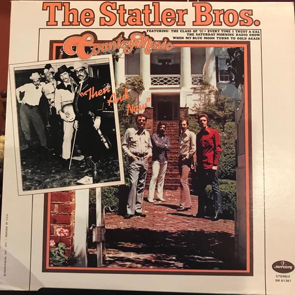 LP Record STATLER BROTHERS Country Music Then And Now SR61367 Mercury 1972 US CountryFolk Used
LP Record STATLER BROTHERS Country Music Then And Now SR61367 Mercury 1972 US CountryFolk Used