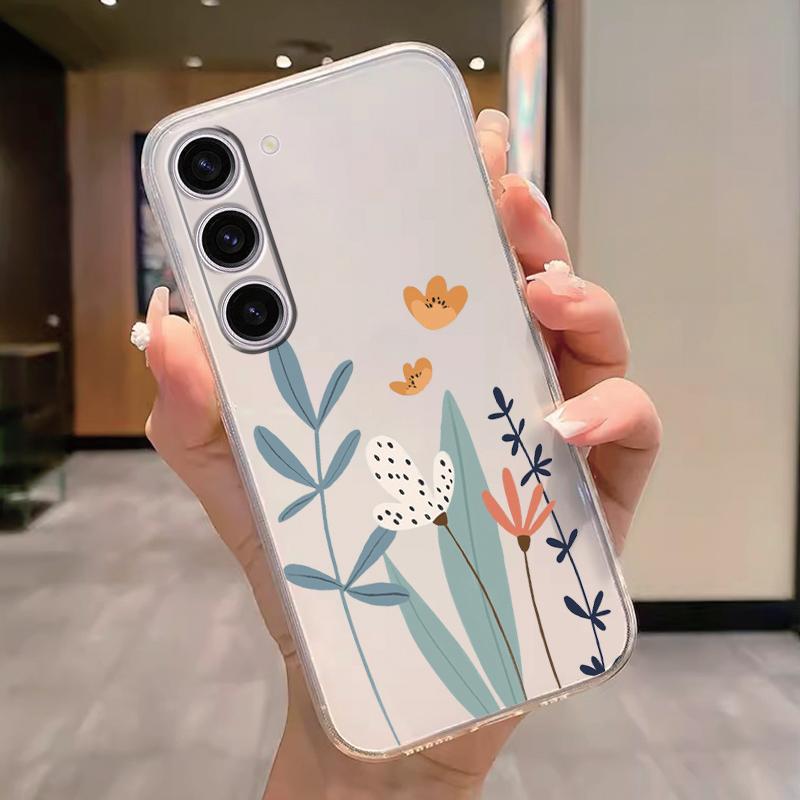 For Samsung Galaxy A55 5G Case Flowers Painted Cover Clear Silicone Soft TPU Phone Case For Samsung A55 A 55 GalaxyA55 Bumper Samsung A55 5G
For Samsung Galaxy A55 5G Case Flowers Painted Cover Clear Silicone Soft TPU Phone Case For Samsung A55 A 55 GalaxyA55 Bumper Samsung A55 5G