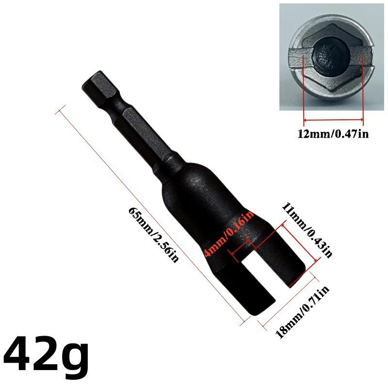 Natural Slotted Butterfly Hole Socket Wrench Hexagonal Handle Electric Screwdriver Butterfly Nut Socket Tool For Various Screws
Natural Slotted Butterfly Hole Socket Wrench Hexagonal Handle Electric Screwdriver Butterfly Nut Socket Tool For Various Screws