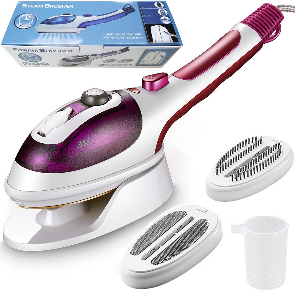 Portable 2-in-1 Handheld Garment Steamer and Iron with Ceramic Soleplate, Travel Steam Brush, Adjustable Temperature EU Standard 220V-250V
Portable 2-in-1 Handheld Garment Steamer and Iron with Ceramic Soleplate, Travel Steam Brush, Adjustable Temperature EU Standard 220V-250V
