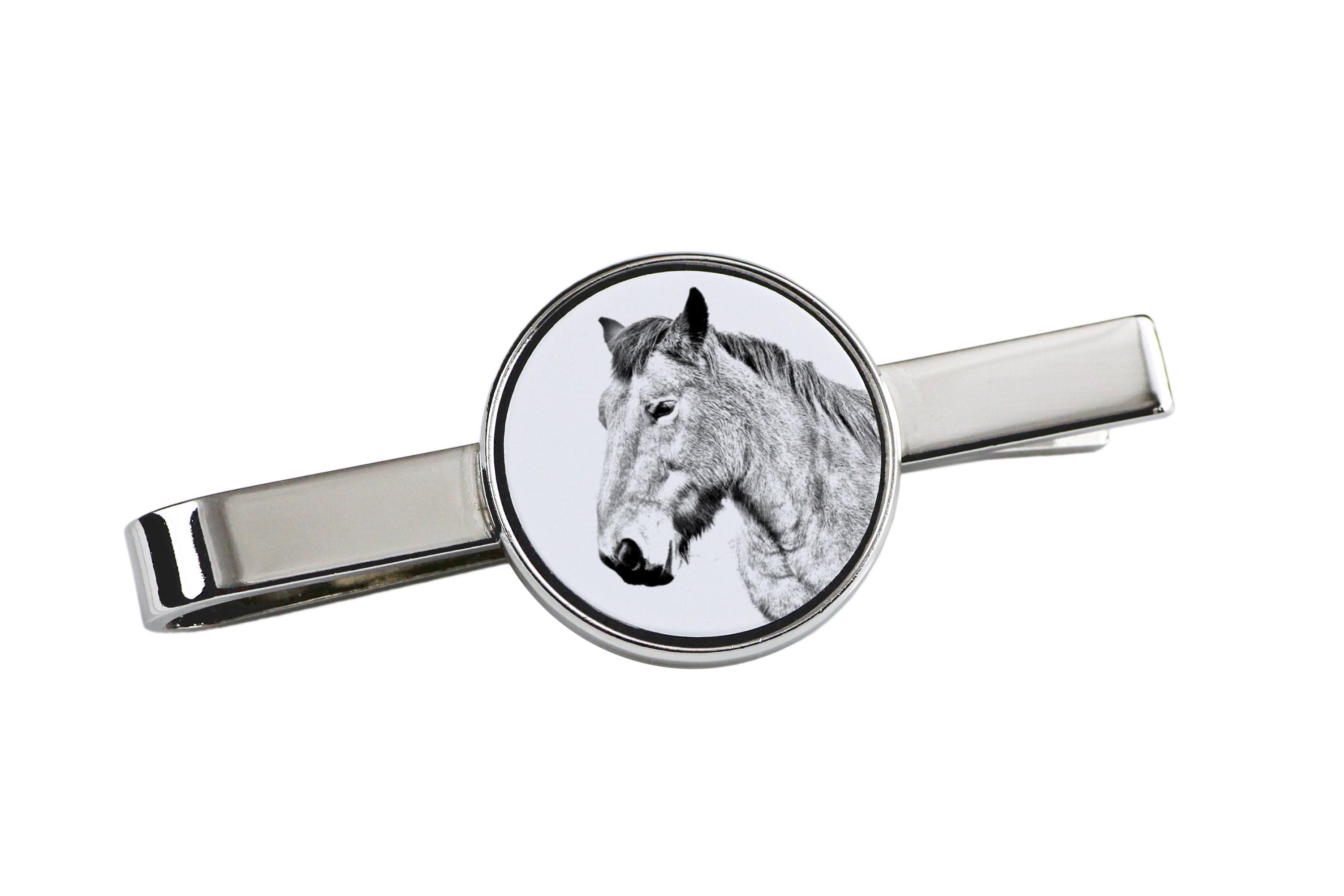 Ardennes Horse - tie clip with a horse, personalized tie clip, a unique gift for a man from the Art-Dog brand
Ardennes Horse - tie clip with a horse, personalized tie clip, a unique gift for a man from the Art-Dog brand