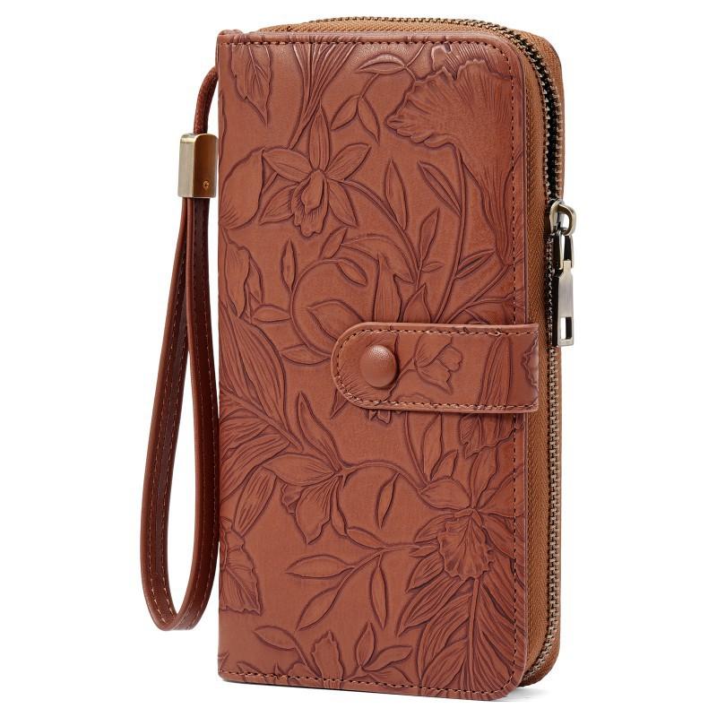 RFID Anti-theft Brush Women s Wallet Embossed Organ Card Bag Retro Large-capacity Long 11x20x4cm
RFID Anti-theft Brush Women s Wallet Embossed Organ Card Bag Retro Large-capacity Long 11x20x4cm