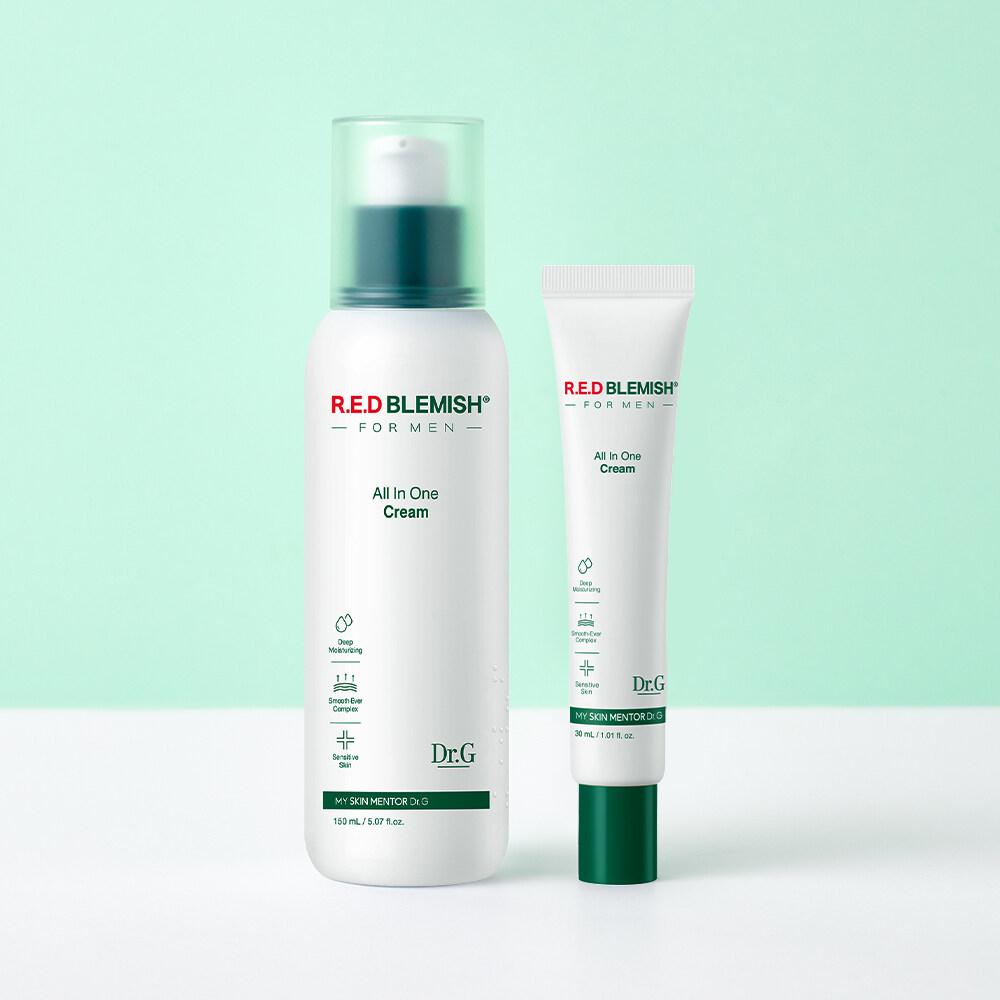 Dr.G Red Blemish For Men Универсальный крем, 150 мл, специальный набор (Особый подарок: 30 мл)
Dr.G Red Blemish For Men Универсальный крем, 150 мл, специальный набор (Особый подарок: 30 мл)