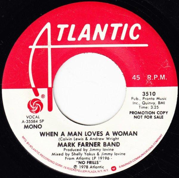 7-дюймовая пластинка MARK FARNER BAND When A Man Loves A Woman 3510PROMO Atlantic 1978 Канада Рок Б/у
7-дюймовая пластинка MARK FARNER BAND When A Man Loves A Woman 3510PROMO Atlantic 1978 Канада Рок Б/у