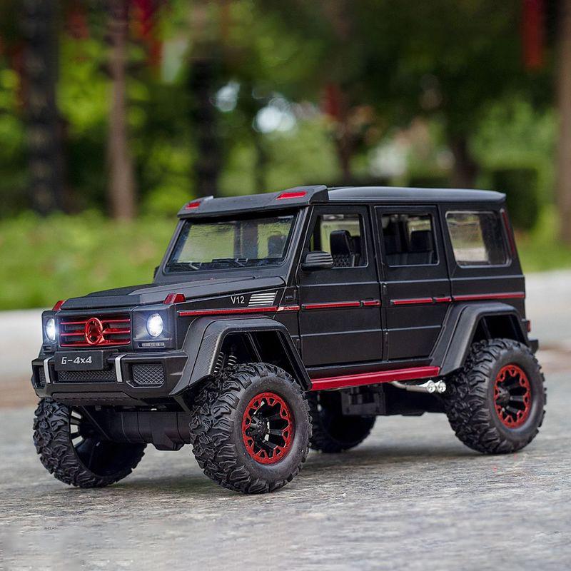 1:24 G500 4x4 V12 Внедорожный сплав, модель автомобиля с откатом, игрушечный звуковой свет, игрушечный автомобиль с откатом для игрушек для мальчиков, детский подарок 
1:24 G500 4x4 V12 Внедорожный сплав, модель автомобиля с откатом, игрушечный звуковой свет, игрушечный автомобиль с откатом для игрушек для мальчиков, детский подарок