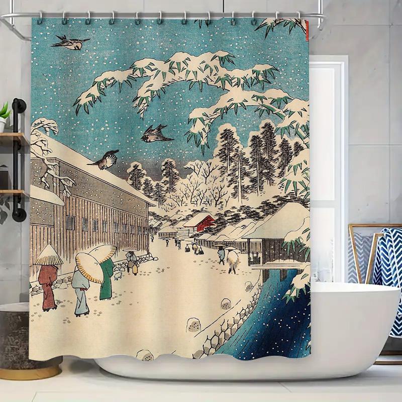 Pink White Bath Curtains with Fish Scale Pattern for Bathroom Decor Customizable Sizes Available on 90x180cm
Pink White Bath Curtains with Fish Scale Pattern for Bathroom Decor Customizable Sizes Available on 90x180cm