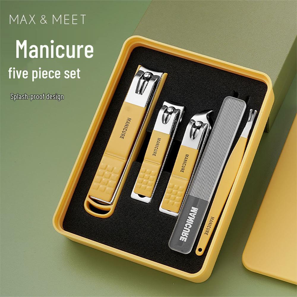 Premium Anti-Splash Nail Clipper Set: Multi-Functional Manicure and Personal Care Tools
Premium Anti-Splash Nail Clipper Set: Multi-Functional Manicure and Personal Care Tools