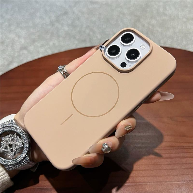 Apple 17 Silicone Magnetic Phone Case for iPhone 15/16 Pro Max - Skin-Feel Protective with Fine Ring iPhone 15 Pro
Apple 17 Silicone Magnetic Phone Case for iPhone 15/16 Pro Max - Skin-Feel Protective with Fine Ring iPhone 15 Pro