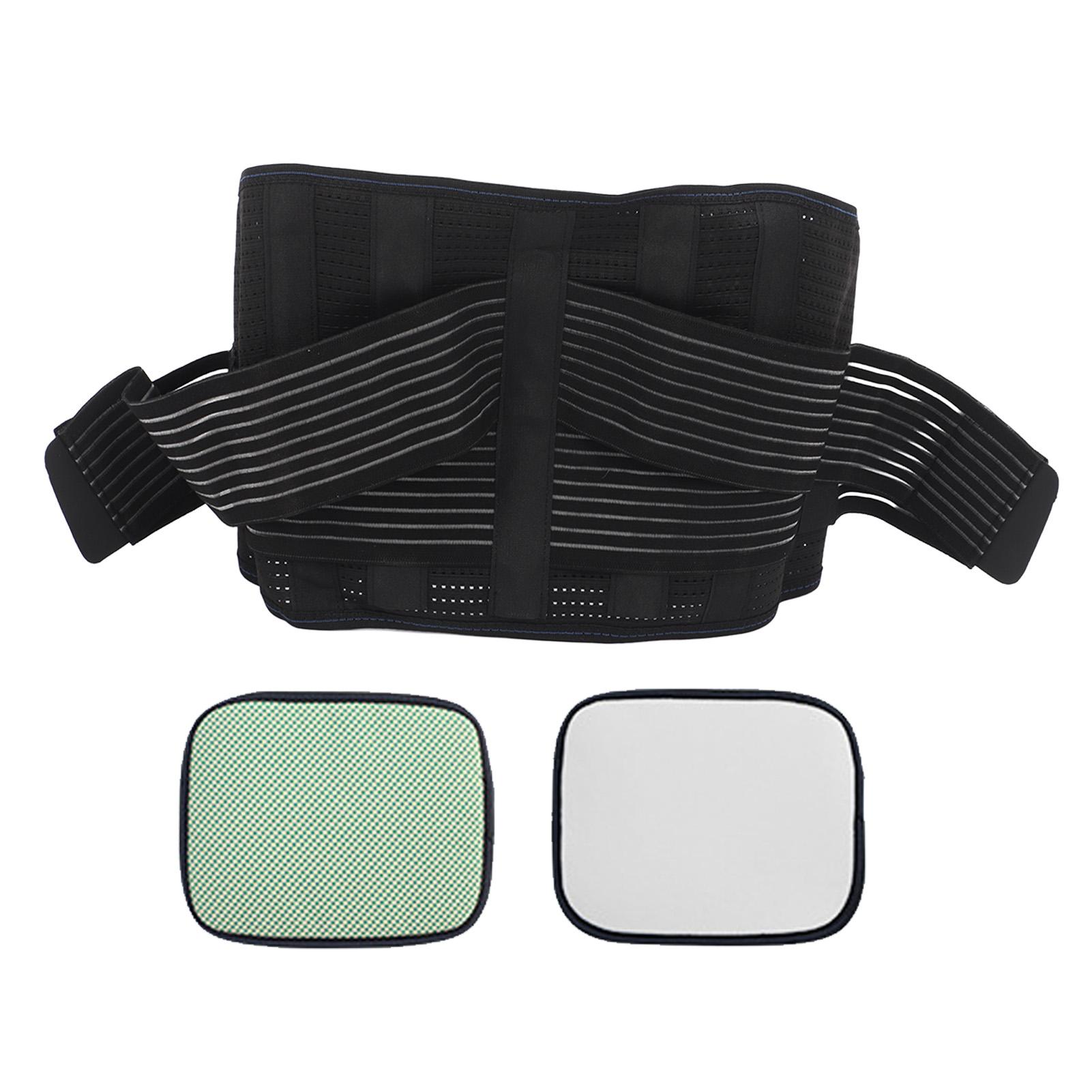 Lumbar Support Brace Comfortable Stretch Mesh Belt Steel Plate Support Double Compression Waist Belt with Warm Pad XL
Lumbar Support Brace Comfortable Stretch Mesh Belt Steel Plate Support Double Compression Waist Belt with Warm Pad XL