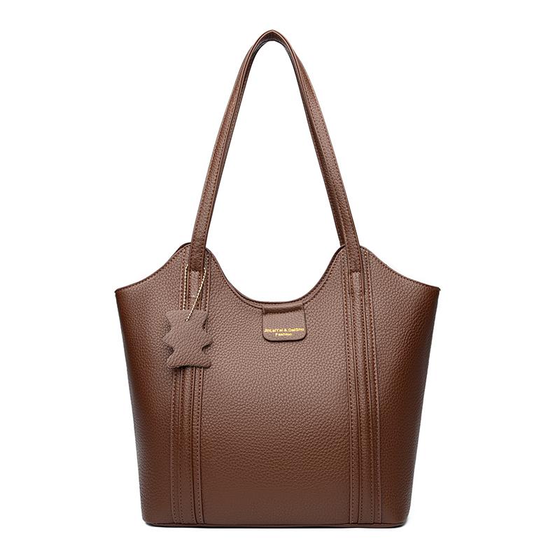 Casual Tote Bag For Women High Quality Leather Shoulder Bags Ladies Luxury Purse Female Handbags Messenger Commuting Sac A Main 26cm 12cm 28cm світло-коричневого кольору
Casual Tote Bag For Women High Quality Leather Shoulder Bags Ladies Luxury Purse Female Handbags Messenger Commuting Sac A Main 26cm 12cm 28cm світло-коричневого кольору