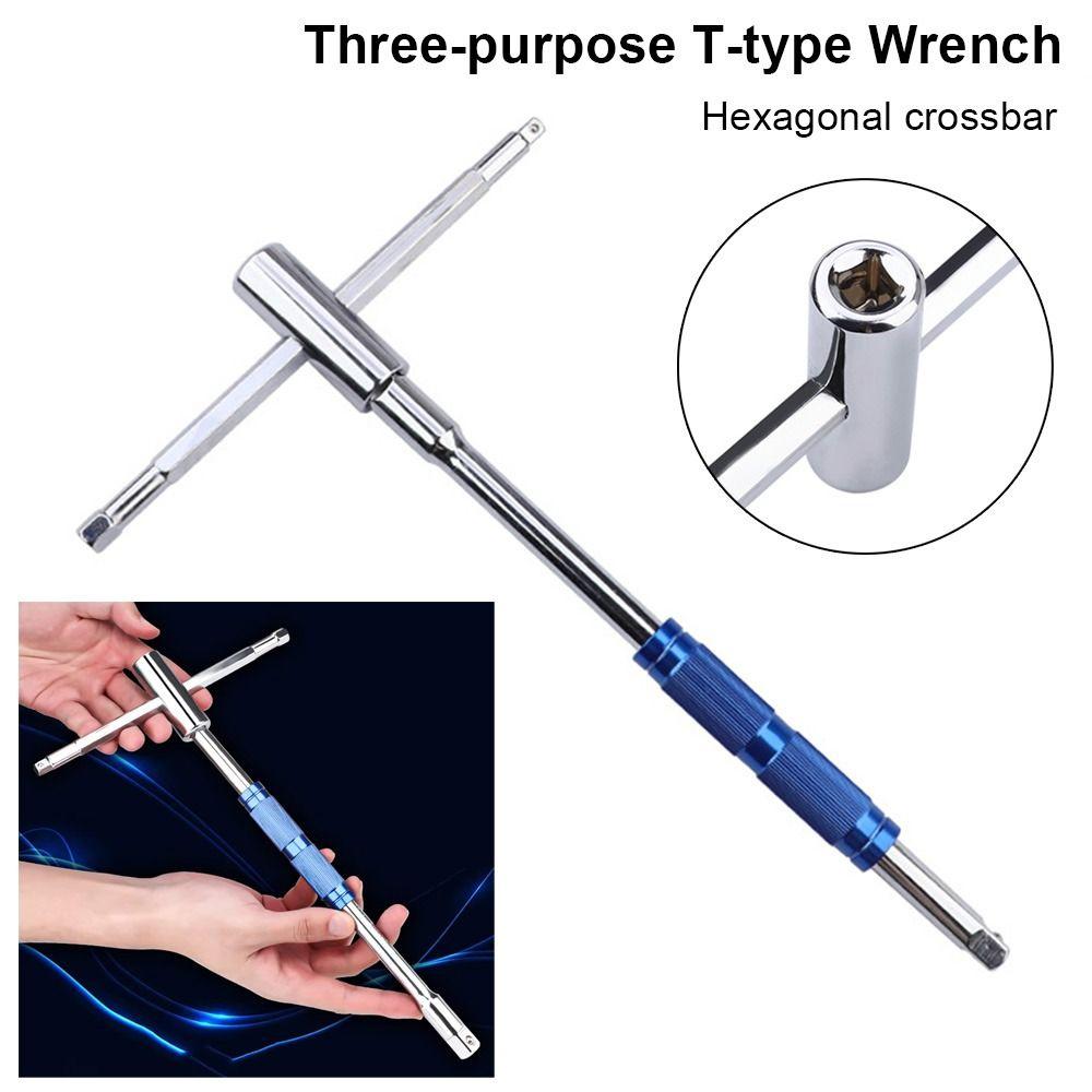 1Pcs Adjustable T Handle Hexagon Wrench Socket Tool for Car Electric Vehicle Motorcycle Maintenance
1Pcs Adjustable T Handle Hexagon Wrench Socket Tool for Car Electric Vehicle Motorcycle Maintenance