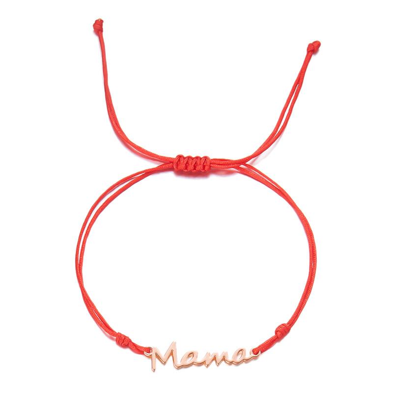 Mom Temperament Charm Bracelet Girl Lucky Red Rope Hand Woven Bracelet Mother s Day Zircon Gift
Mom Temperament Charm Bracelet Girl Lucky Red Rope Hand Woven Bracelet Mother s Day Zircon Gift