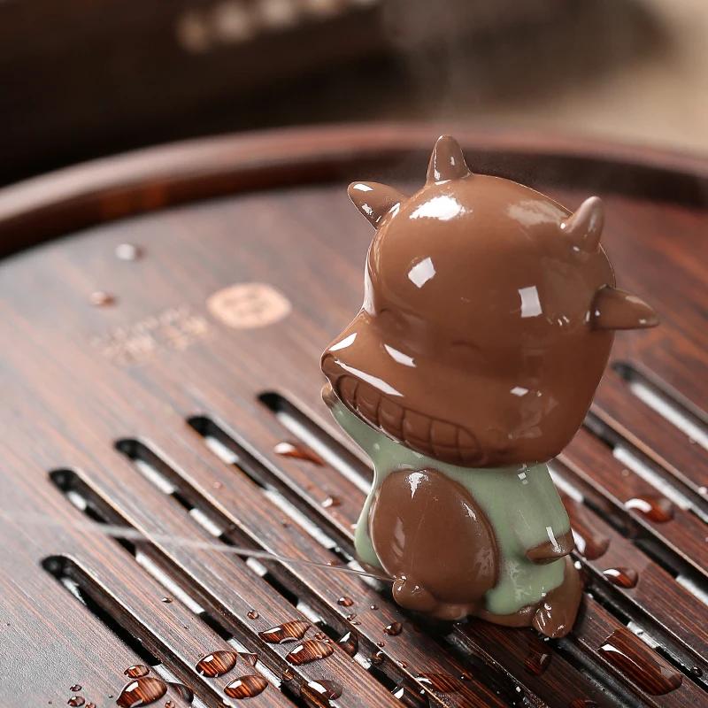 1PCS Handmade Purple Clay Lovely Cattle Figurine Ornament Creative spray Fingertip Tea Play tea Pets Boutique Tea Table Crafts
1PCS Handmade Purple Clay Lovely Cattle Figurine Ornament Creative spray Fingertip Tea Play tea Pets Boutique Tea Table Crafts