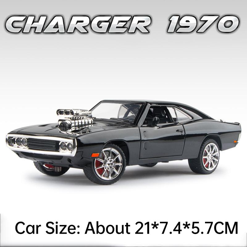 Scale 1:24 Charger 1970 Hellcat Car Model Toy Sound Light Pull Back Models Front Wheel Steer Doors Opened Cars for Boys Gifts
Scale 1:24 Charger 1970 Hellcat Car Model Toy Sound Light Pull Back Models Front Wheel Steer Doors Opened Cars for Boys Gifts