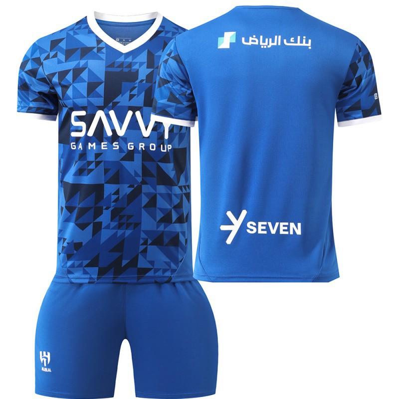 2425 Saudi League Riyadh Crescent Jersey No. 10 Neymar Football Set Adult Children s Edition 26-yard
2425 Saudi League Riyadh Crescent Jersey No. 10 Neymar Football Set Adult Children s Edition 26-yard