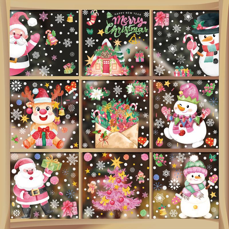 2024 Christmas Decoration Snowflake Window Stickers Xmas Decals Decor Santa Claus Reindeer Static Sticker for Kids Room New Year
2024 Christmas Decoration Snowflake Window Stickers Xmas Decals Decor Santa Claus Reindeer Static Sticker for Kids Room New Year