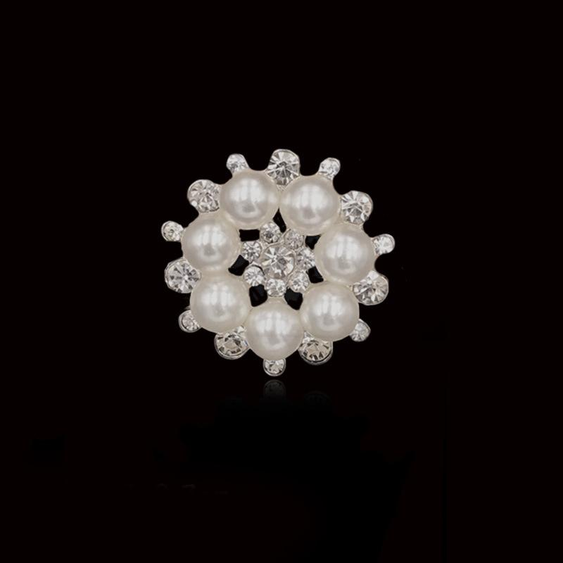 Engood 50Pcs 27mm Hollow Rhinestone Pearl Buttons Vintage Sewing Trim Embellishments for Wedding Decoration Craft DIY Hair HZ91 срібний
Engood 50Pcs 27mm Hollow Rhinestone Pearl Buttons Vintage Sewing Trim Embellishments for Wedding Decoration Craft DIY Hair HZ91 срібний