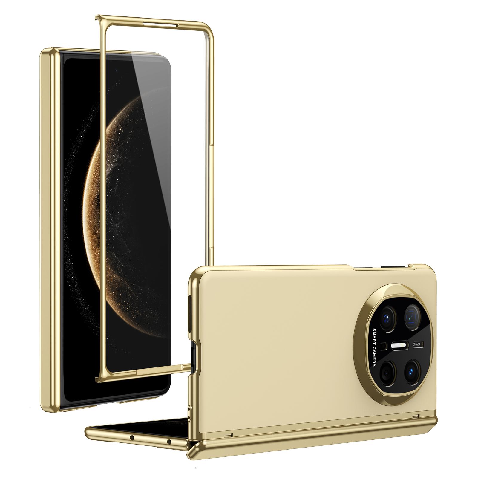 For Huawei Mate X6 Case AG Matte Hard PC Folding Phone Cover with Tempered Glass Front Film Gold
For Huawei Mate X6 Case AG Matte Hard PC Folding Phone Cover with Tempered Glass Front Film Gold