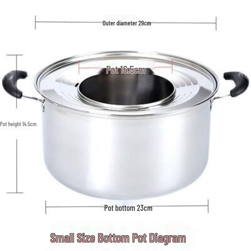 Thickened Stainless Steel Multi-Layer Steamer Pot & Base Set
Thickened Stainless Steel Multi-Layer Steamer Pot & Base Set