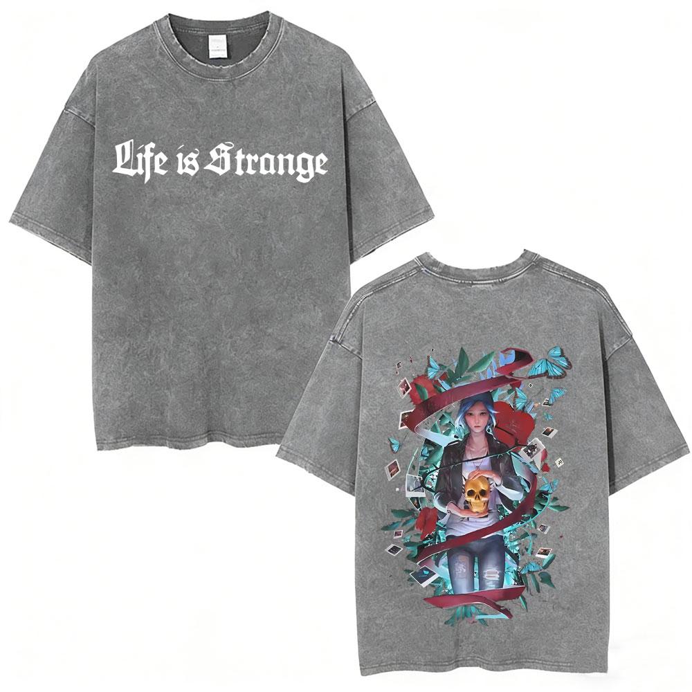 Washed Vintage Game Life Is Strange Funny Graphic T Shirt Unisex Women Clothing Casual Retro Oversized Short Sleeve Tees Streetwear 4XL
Washed Vintage Game Life Is Strange Funny Graphic T Shirt Unisex Women Clothing Casual Retro Oversized Short Sleeve Tees Streetwear 4XL