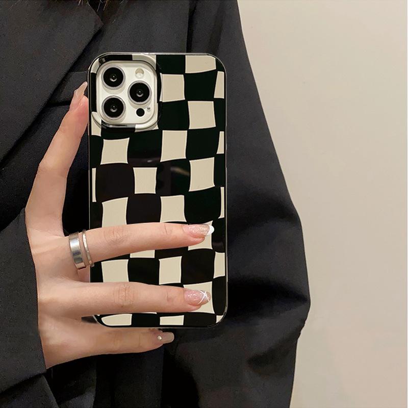 Checkerboard IPhone 16 Mobile Phone Case 13 Protective Case 15pro Max Silicone XR Suitable for 8p Soft 14 12promax(6.7)
Checkerboard IPhone 16 Mobile Phone Case 13 Protective Case 15pro Max Silicone XR Suitable for 8p Soft 14 12promax(6.7)