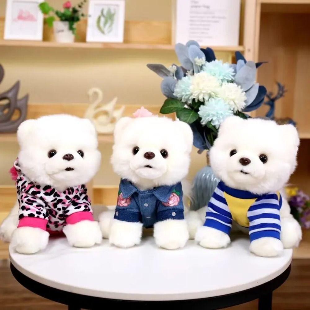 Little Pet Dog Plush Toy Sitting Dressed Stuffed Doggy Baby Appease Plush Pomeranian Kids Girls Blue streak
Little Pet Dog Plush Toy Sitting Dressed Stuffed Doggy Baby Appease Plush Pomeranian Kids Girls Blue streak