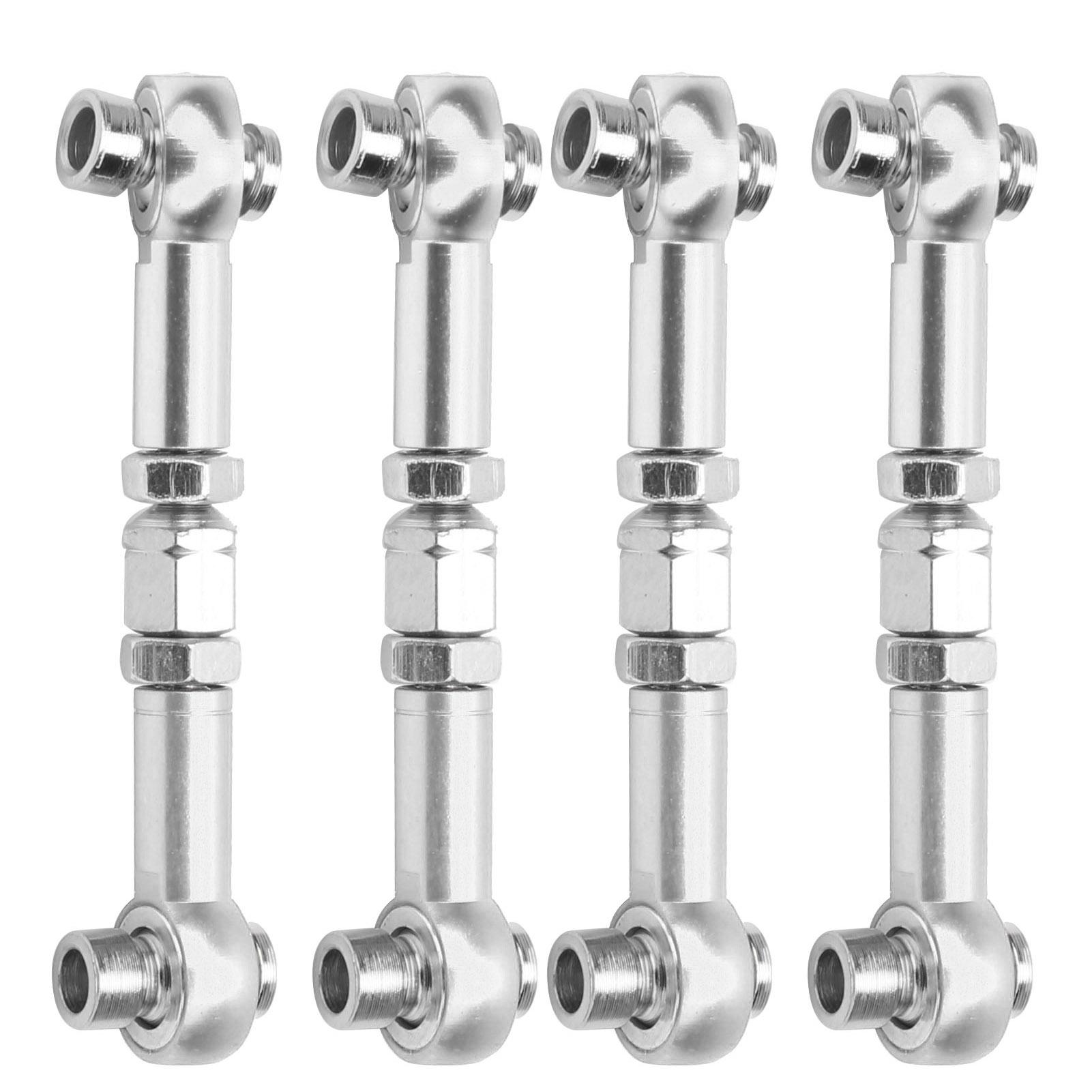 4Pcs Steering Linkage Rod Aluminum Alloy RC Upgrade Parts Fit for HSP 94122 1 10 Car Silver срібний
4Pcs Steering Linkage Rod Aluminum Alloy RC Upgrade Parts Fit for HSP 94122 1 10 Car Silver срібний