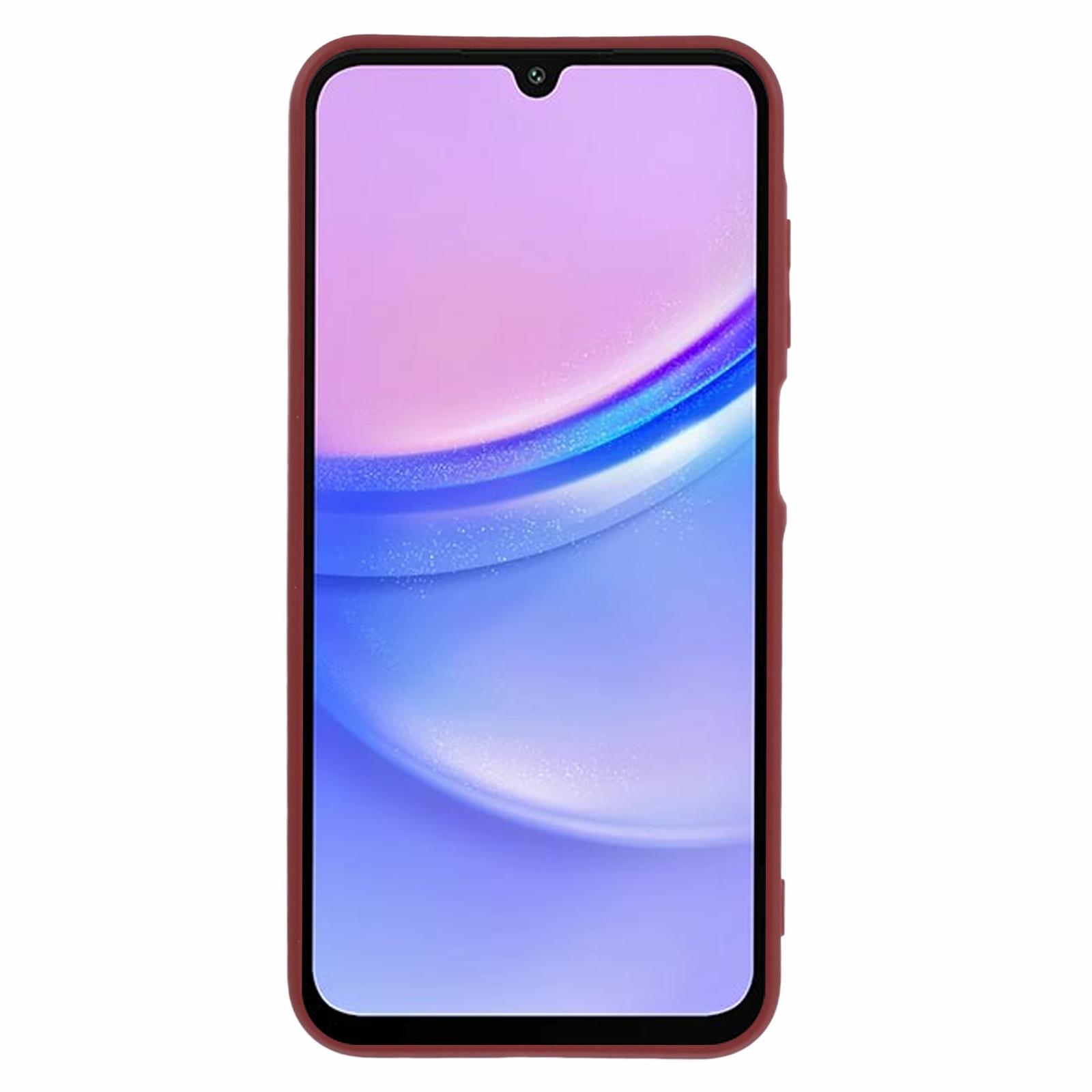 YX Series For Samsung Galaxy A15 4G/A15 5G Back Case Matte TPU Precise Cutout Phone Shell Wine Red
YX Series For Samsung Galaxy A15 4G/A15 5G Back Case Matte TPU Precise Cutout Phone Shell Wine Red