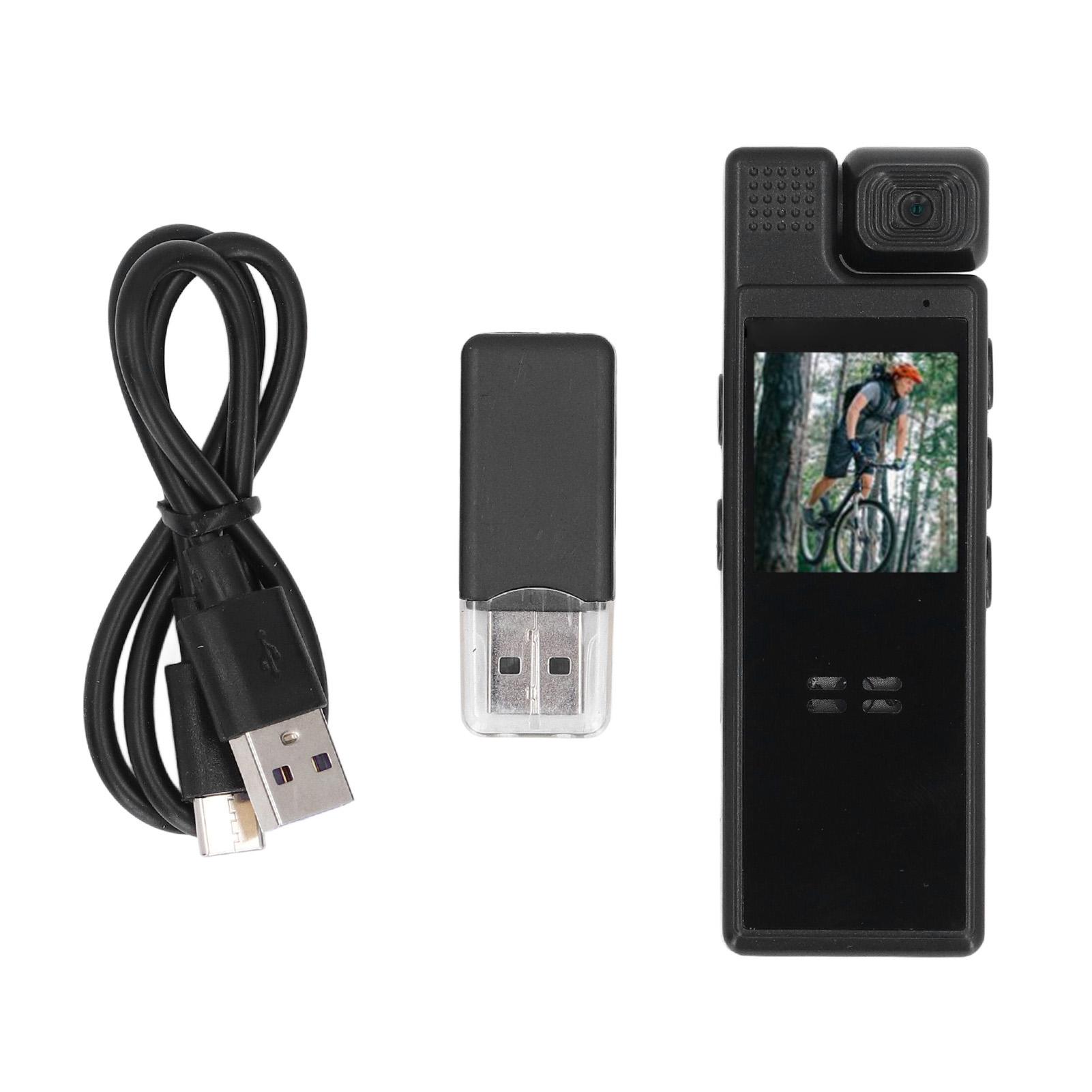 Камера для тіла 1080P HD 180 градусів обертання WIFI Hotspot виявлення руху правоохоронна камера-реєстратор чорний
Камера для тіла 1080P HD 180 градусів обертання WIFI Hotspot виявлення руху правоохоронна камера-реєстратор чорний