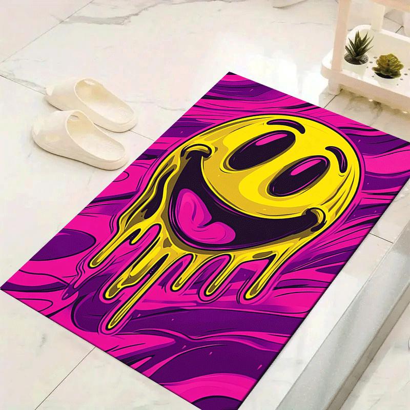 1pc joyful Face Pattern Area Rug, Anti slip Non Shedding Stain Resistant Carpet 60cm by 90cm
1pc joyful Face Pattern Area Rug, Anti slip Non Shedding Stain Resistant Carpet 60cm by 90cm
