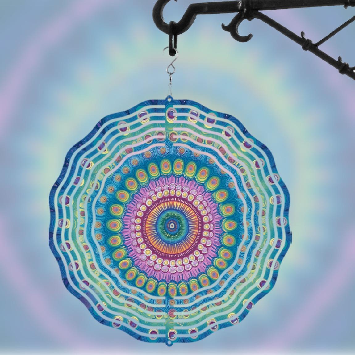 25.4cm Hanging Wind Chime Rotating Design Elegant Outdoor Decor for Spring Summer Garden Patio Yard Perfect Gift for Home 01A
25.4cm Hanging Wind Chime Rotating Design Elegant Outdoor Decor for Spring Summer Garden Patio Yard Perfect Gift for Home 01A