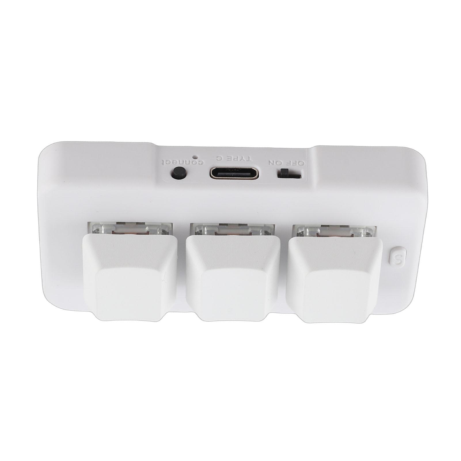 3-кнопкова клавіатура RGB з підсвічуванням 3 клавіші USB-інтерфейс Механічна програмована Plug and Play Макро-клавіатура для комп ютера
3-кнопкова клавіатура RGB з підсвічуванням 3 клавіші USB-інтерфейс Механічна програмована Plug and Play Макро-клавіатура для комп ютера