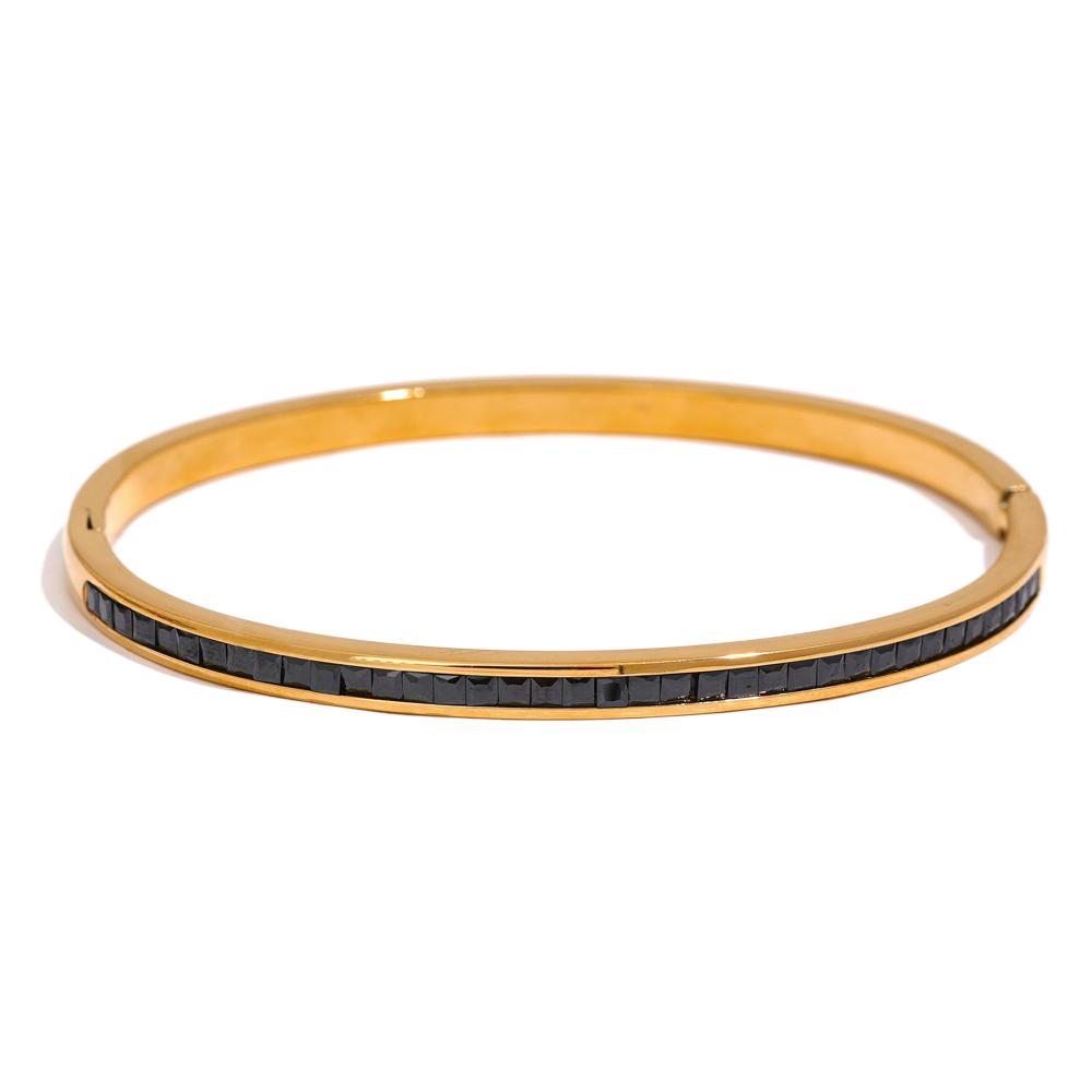 Yhpup Two Shape Round Square Colorful Cubic Zirconia Stainless Steel Bracelet Bangle Luxury Fashion Women Jewelry Bijoux
Yhpup Two Shape Round Square Colorful Cubic Zirconia Stainless Steel Bracelet Bangle Luxury Fashion Women Jewelry Bijoux