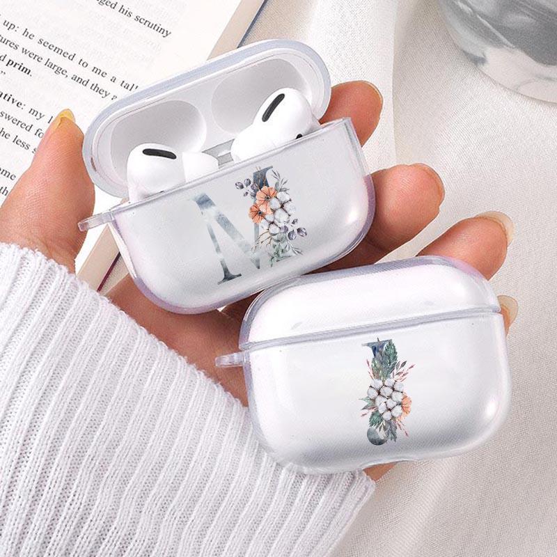 Прозрачный чехол из ТПУ с цветочными буквами от A до Z для Apple Airpods Pro 3 2 1 Pro2 Bluetooth, беспроводные чехлы для Airpod, чехол для наушников
Прозрачный чехол из ТПУ с цветочными буквами от A до Z для Apple Airpods Pro 3 2 1 Pro2 Bluetooth, беспроводные чехлы для Airpod, чехол для наушников