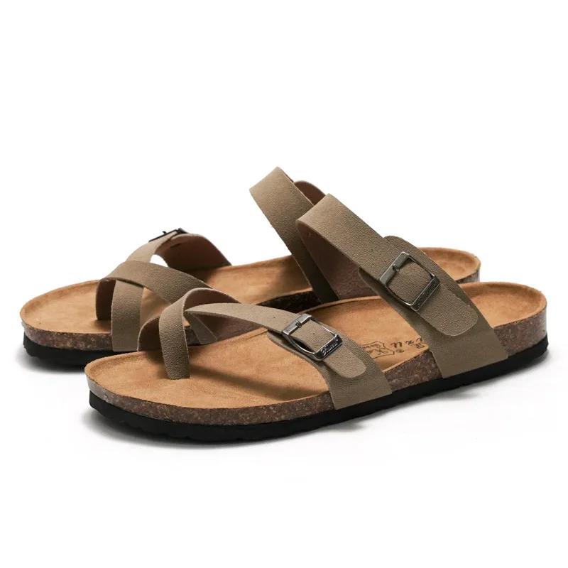 Summer Men s Cork Slippers Fashion Men s Sandals Outdoor Couple Beach Sandals Men Shoes 35 сірий колір
Summer Men s Cork Slippers Fashion Men s Sandals Outdoor Couple Beach Sandals Men Shoes 35 сірий колір