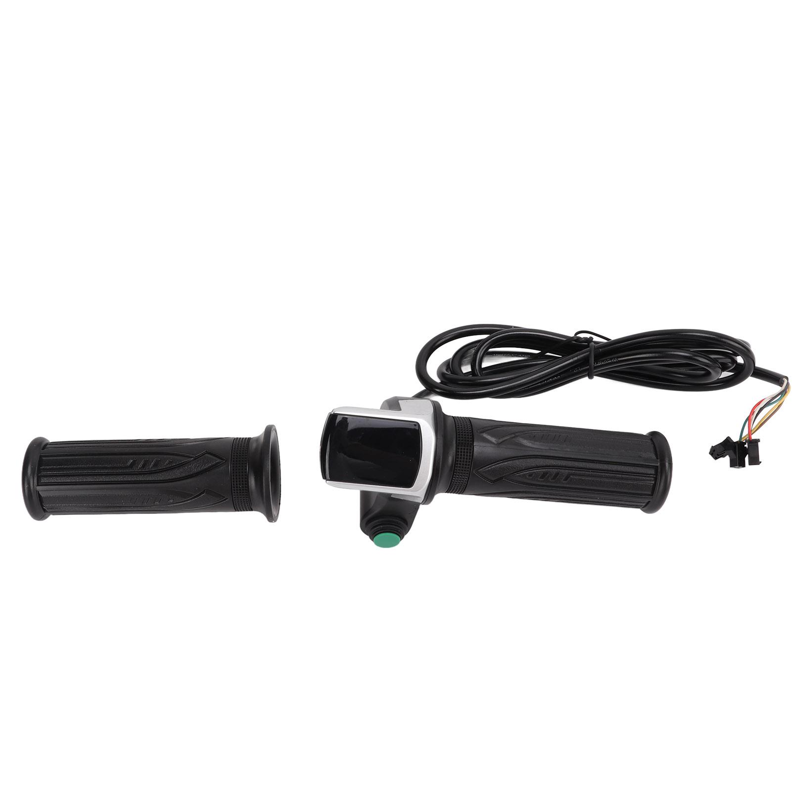 1 пара ручек руля, ручка газа, универсальная, светодиодный дисплей, тросовая ручка газа, ручка акселератора для