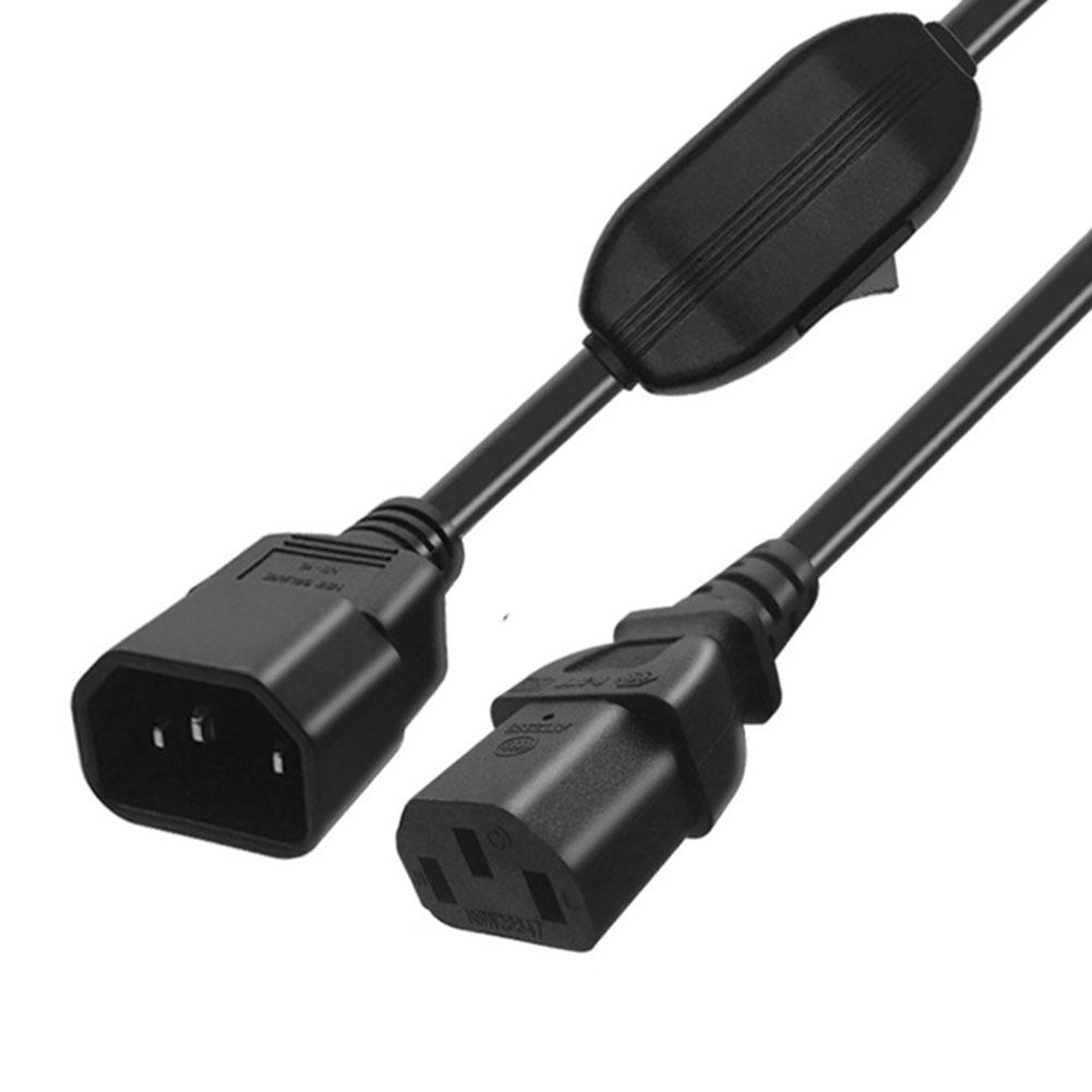 On Off Switch Cord C14 To C13 Power Cord 30cm Length 30cm Power Extension Cable Energy Efficient Flame Retardant China Mainland
On Off Switch Cord C14 To C13 Power Cord 30cm Length 30cm Power Extension Cable Energy Efficient Flame Retardant China Mainland