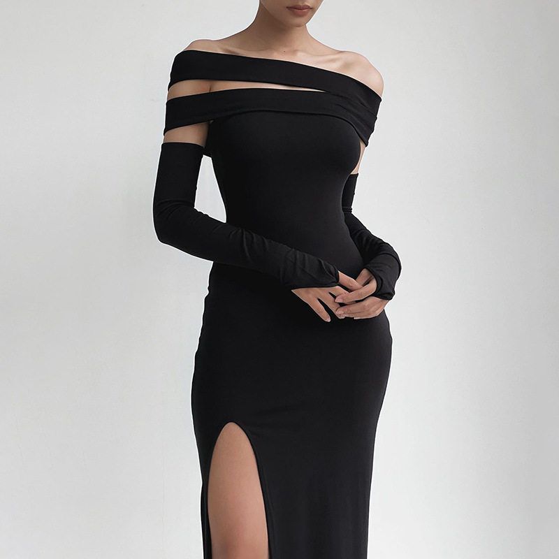 Yl23540 Fashion Style Fashion Multiple Binding Methods Tube Top Dress 2023 Autumn Sexy Cut Out Split Dress Black S
Yl23540 Fashion Style Fashion Multiple Binding Methods Tube Top Dress 2023 Autumn Sexy Cut Out Split Dress Black S