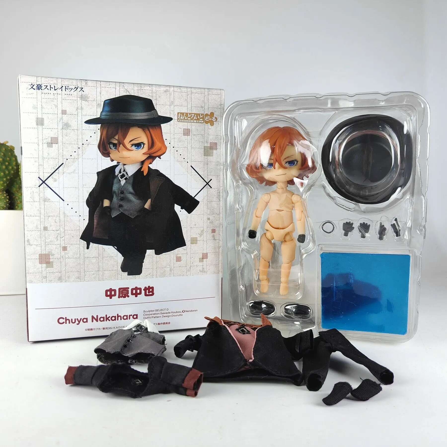 Справжній одяг Осаму Дазай Чуя Накахара Лялька BUNGO STRAY DOGS Аніме Фігурки Дії Іграшки Для Хлопчиків Дівчаток Подарунок EU Plug&with Box
Справжній одяг Осаму Дазай Чуя Накахара Лялька BUNGO STRAY DOGS Аніме Фігурки Дії Іграшки Для Хлопчиків Дівчаток Подарунок EU Plug&with Box